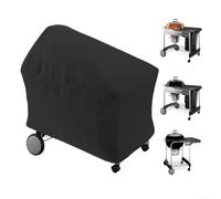 Yuanpgky Cubierta resistente para parrilla de barbacoa al aire libre, Oxford 210D, impermeable, a prueba de polvo con correas, para parrilla de carbón Nexgrill/VEVOR de 22 pulgadas, carrito