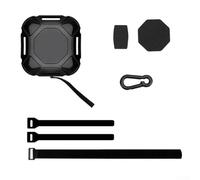 Yuanpgky Cuerda de remolque para niños y adultos, retráctil de 2,5 m, con aleación de zinc y construcción de nailon, resistencia a la tracción de 100 kg, portátil para sistema de remolque de bicicleta