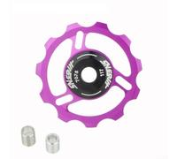 Yuanpgky Desviador trasero para bicicleta de montaña | Aleación de aluminio con rodamientos de acero inoxidable | Polea guía 11T-13T | Diseño espaciador de laberinto | Compatible con 8/9/10/11 (11T