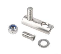 Yuanpgky Extensor de desviador delantero de bicicleta de acero inoxidable, ajustador de posición del desviador, para bicicletas de carretera R8000 R7000 R9100, posición ajustable de 15,5 mm