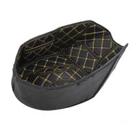 Yuanpgky Funda para asiento de motocicleta VARIO160 - Alfombrilla de poliuretano para caja de almacenamiento, 30 x 30 x 6 cm, color negro, accesorio interior para cubo de asiento