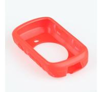 Yuanpgky Funda protectora de silicona para Edge 530, impermeable, a prueba de golpes, para ciclismo, GPS, computadora, compatible con bicicletas de carretera y montaña, color negro (rojo)