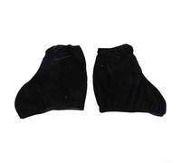 Yuanpgky Funda protectora para botas de patinaje artístico para patines de hielo, compatible con hockey y patines artísticos, protector elástico antisuciedad para zapatos para tallas (negro)