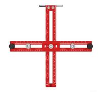 Yuanpgky Guía de taladro ajustable - Herramienta localizadora de manija - Posicionador de montaje de perilla de puerta de armario | Para instalación de manijas perillas puertas cajón tirador