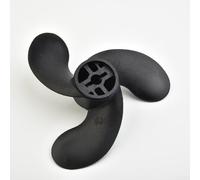 Yuanpgky Hélice de motor de barco, pieza de repuesto de 3 cuchillas, propulsión marina compatible con motores fueraborda 3.5 de 47.05 mm