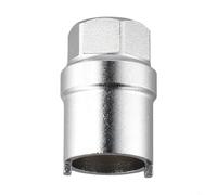 Yuanpgky Herramienta de extracción e instalación del cuerpo del cubo para buje libre, construcción de acero al carbono con cabeza hexagonal de 24 mm, para muesca CNC para extracción en sentido horario