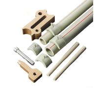 Yuanpgky Herramienta de reparación de tuberías de agua termofusible con doble función de fusión y enchufe para tuberías PPR y PE, equipo de fontanería esencial para propietarios de viviendas y