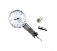 Yuanpgky Indicador de esfera de latón con graduación de 0 pulgadas y esfera grande de 38 mm para medición en ingeniería mecánica y carpintería (0-0.8 x 0.01 mm)