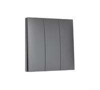 Yuanpgky Interruptor de control remoto inalámbrico autogenerador sin necesidad de batería, diseño impermeable adecuado para control de iluminación interior/exterior, viene con 3 controladores y 1