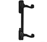Yuanpgky Interruptor de hebilla de gancho para puerta de horno microondas G80D23SP-B5(R0) D2, pieza de repuesto para accesorios de electrodomésticos, plástico negro, 13,5 x 4 cm
