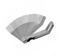 Yuanpgky Juego de calibradores de acero inoxidable, herramienta de medición de grosor de 102 mm para calibradores de chispas, afinación del motor e inspección de metalurgia, industrial