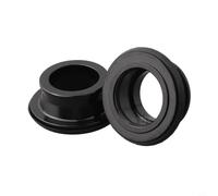 Yuanpgky Juego de convertidor de cubo de ciclismo, adaptación QR a eje pasante para ruedas de bicicleta, 100 mm delantero/135-142 mm de distancia trasera de aluminio (15 x 100 mm)
