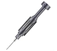 Yuanpgky Juego de destornilladores magnéticos con cruz 1.5, cruz 1.3, tipo Y 0.6, 5 puntos 0.8 y puntas hexagonales T2 para herramientas de reparación de teléfonos y tabletas (C)