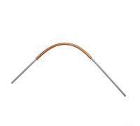 Yuanpgky Juego de doblador de tubos de resorte para doblar tubos de aluminio de cobre y acero con 6 opciones de tamaño de 1/4 a 3/4 pulgadas y 40 pulgadas de longitud para fontanería y (19 mm)