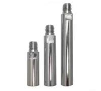 Yuanpgky Juego de ejes de extensión para amoladora angular, 3 longitudes ajustables para espacios reducidos, para amoladoras angulares y pulidoras, acero 45# recubierto electroforético