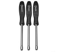 Yuanpgky Juego de herramientas de ajuste de carburador para motores de 2 ciclos - Kit de destornilladores de acero de 3 piezas (doble D, estriado 21T, un diente) compatible con, para Craftsman,