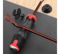 Yuanpgky Juego de herramientas de extracción de molduras de puerta de automóvil con palanca y demolición para barras para sujetadores de plástico, juntas, cubiertas de radiador y clips de tapicería