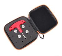 Yuanpgky Kit de tornillos de acero inoxidable para palos de golf de 2 g, 4 g, 6 g, 8 g con llave para palos compatibles con Taylormade - Juego de 4 piezas para ajuste de peso de swing