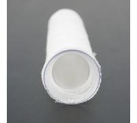 Yuanpgky Malla soluble de PVA para pesca de carpa, 25/37/44 mm de ancho, 5 m de longitud, color blanco, compatible con señuelos de alimentador, barra de émbolo de repuesto (25 mm)