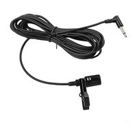 Yuanpgky Micrófono de techo unidireccional de 3,5 mm con cable de 300 cm para Clarion, Kenwood, Pioneer y sistemas de navegación