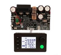 Yuanpgky Módulo de fuente de alimentación CC ajustable de 6-75 V a 0-65 V 22 A 1430 W convertidor reductor con pantalla LCD para aplicaciones de pruebas y medición industriales (kit ZK6522)