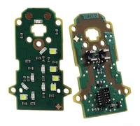 Yuanpgky Panel de perilla de palanca de cambios con reparación de placa de circuito LED para modelos de la serie 7 2006-2019, compatible con molduras interiores generales y deportivas, metal + ABS (C)