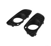 Yuanpgky Par de marcos de cubierta de lámpara antiniebla delantera izquierda y derecha compatibles con fortwo 451 2007-2014, piezas de repuesto de material ABS negro