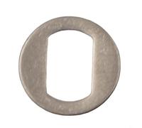 Yuanpgky Para DAIWA TATULA para CT/CS y ZILLION para STEEZ Baitcast Reel Rocker Handle Junta de fugas de 11,4 mm de diámetro, 0,22 mm/0,46 mm de grosor, arandela de sello de metal para pesca (0,46 mm)