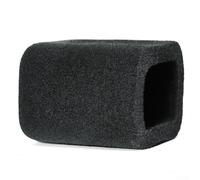 Yuanpgky Parabrisas de espuma para micrófono USB Fifine AM8 - Reduce el ruido del viento, cubierta de espuma ligera para transmisión en vivo (negro)