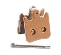 Yuanpgky Pastillas de freno de disco de metal completo para Hope Tech X2, X2 Race, Mini V2 y Tech para bicicletas compatibles con V3, par sinterizado dorado, bajo ruido, frenado suave, disco reducido