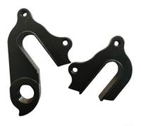 Yuanpgky Percha de cambio trasera para Twitter compatible con aleación de aluminio para engranaje de bicicleta Mech Dropout, color negro