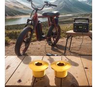 Yuanpgky Perno de rueda delantera para Sur-Ron X/XS Series Eléctrica para bicicleta, para tornillo CNC AL6061, compatible con Surron For Ultra Bee Off-Road E-For Bike Components (dorado)