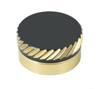 Yuanpgky Pomo de ajuste de carrete de pesca de aleación de aluminio para DAIWA y para la serie Abu, control mecánico de afinación fina, pieza de carrete de baitcasting, 16,5 x 16,5 x 8 mm, 1,6 g