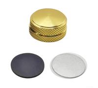 Yuanpgky Pomo de freno de carrete de pesca de aleación de aluminio para carretes de tambor Cardiff, incluye 2 juntas, pieza de repuesto resistente al desgaste para reparación y modificación de carrete