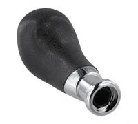 Yuanpgky Pomo de palanca de cambios ABS para coches LADA - Reemplazo directo de palanca de cambio de marchas de balonmano con ergonómico negro/plateado para diseño de borde, para una fácil instalación