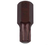 Yuanpgky Puntas de destornillador Torx para T20 para T25 para T30 T40 T45 T50 T55 vástago hexagonal de 30 mm de alta dureza para llave eléctrica (T45)