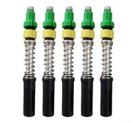 Yuanpgky Repuesto de bloqueo interno para bastones de senderismo con resorte que absorbe los golpes para bastones de fibra de carbono, paquete de 5, compatibilidad de tubos de 12/14/16 mm, para