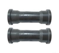 Yuanpgky Rueda de rodamiento para máquina de remo para equipo de fitness, polea de plástico de 91 mm con agujero de montaje de 8 mm, funcionamiento suave y alta capacidad de carga, paquete de 2