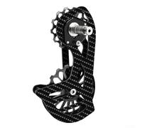 Yuanpgky Rueda guía de fibra de carbono para serie 5800/6000/7000/8000/9000, polea de cambio trasera con ingeniería CNC, aleación de aluminio anodizado (SD3)