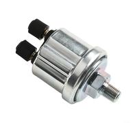 Yuanpgky Sensor de presión de aceite para motor con rosca NPT de 1/8, rango de 0-1.0 MPa, alarma de 0.08 MPa, construcción de metal, amarillo 80 x 40 mm, compatible con manómetro y