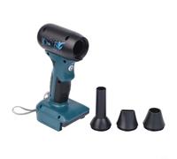Yuanpgky Soplador de hojas inalámbrico para baterías DeWalt-20V, soplador de secado a chorro de 130000 RPM con control de 4 velocidades para limpieza de automóviles (verde)