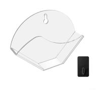 Yuanpgky Soporte de almacenamiento de filtro de café acrílico transparente para cono y para filtros redondos AeroPress, montaje en pared o organizador de escritorio, 7.01 x 5.16 pulgadas, cocina que