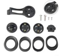 Yuanpgky Soporte de computadora para dispositivos GPS compatibles con xXx manubrio de 3 mm, 5 mm, 10 mm, arandelas de nailon para odómetro de bicicleta, color negro