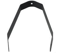 Yuanpgky Soporte de guardabarros trasero para scooter eléctrico MAX, soporte de metal compatible con modelo Max, rojo/negro, 14 x 16 x 2 cm (negro)