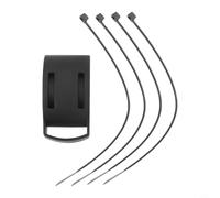 Yuanpgky Soporte de reloj para manillar de bicicleta para relojes GPS con bridas para cables para entrenamientos multideportivos y seguimiento de datos de ciclismo