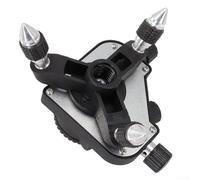 Yuanpgky Soporte medidor de nivel de aleación de aluminio de 360 grados con soporte autonivelante de 12 líneas y pies desmontables para herramientas de construcción y decoración del hogar