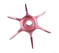 Yuanpgky Star Drag - Carretes de pesca DAIWA TATULA 300/400 y SALTIST PE 23, para pieza de repuesto de aleación de aluminio CNC, 6,5 cm, 6,3 g, compatible con carrete de pesca (rosa)