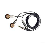 Yuanpgky Starlight - Auriculares de alta fidelidad con controladores dinámicos duales, cable MMCX desmontable, cuerpo de metal, diseño de cabeza plana, auriculares intrauditivos con cable de 3.5 mm
