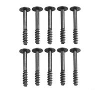 Yuanpgky Tornillo de retención de tapa de caja de filtro de aire, 34 mm x 5 mm, repuesto general negro para parte del sistema de admisión de motor automotriz