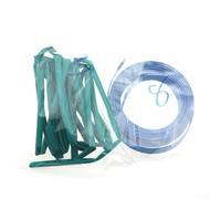 Yuanpgky Tubo termorretráctil para aparejos de terminal de pesca, funda de cable de poliolefina, relación de encogimiento 2:1, paquete de 2 m con 5 tamaños (3.0/4.0/5.0/6.0/8.0 mm) y 5 colores (verde)